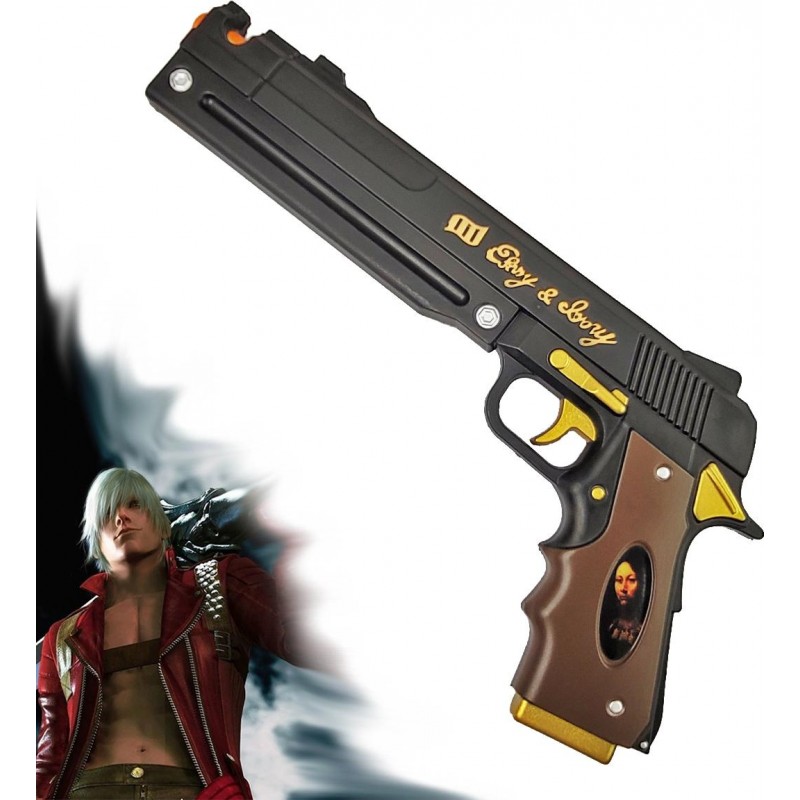 AF Měkčená Danteho pistole "EBONY" - Devil May Cry