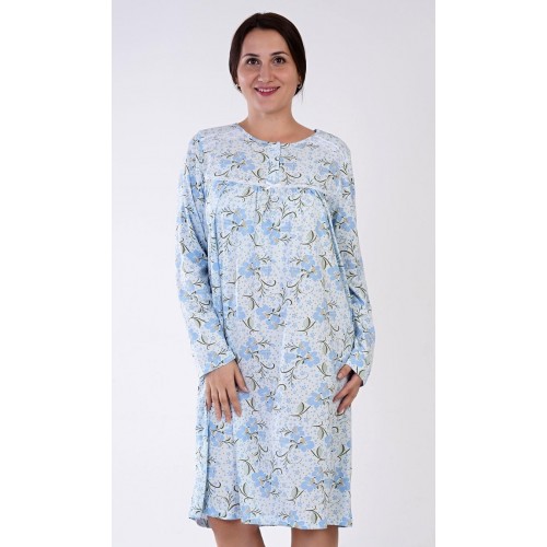 Dámská noční košile s dlouhým rukávem Estela