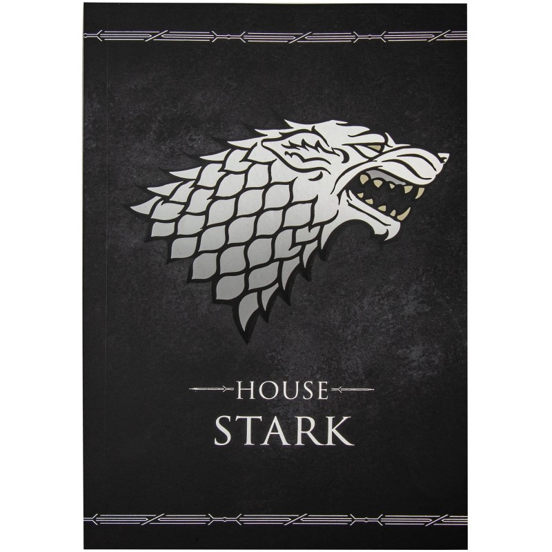 Sešit Game of Thrones - Stark