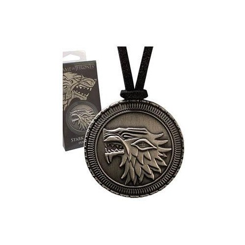 Amulet Game of Thrones - znak Starků De Luxe