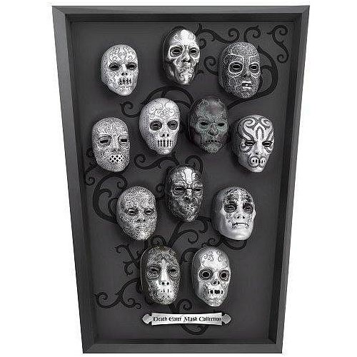 Harry Potter - sbírka masek Smrtijedů