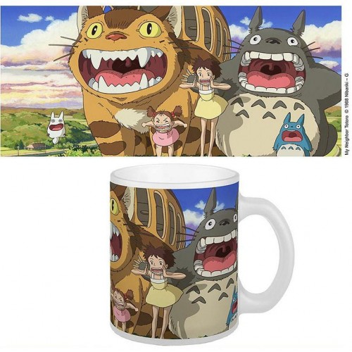 Hrnek Studio Ghibli - Kočkobus a Totoro