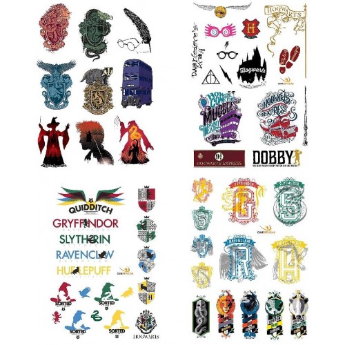 Sada samolepek Harry Potter (55 ks)