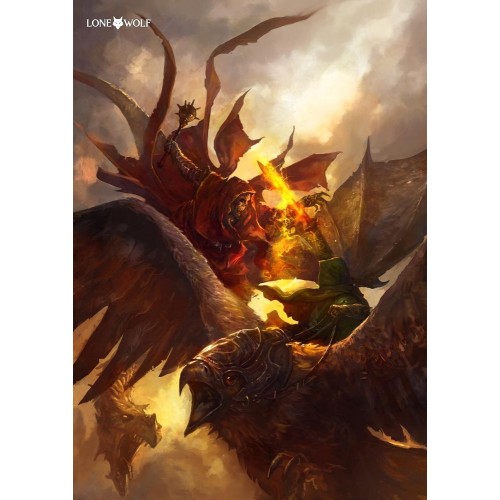 Plakát Lone Wolf - Stín na písku