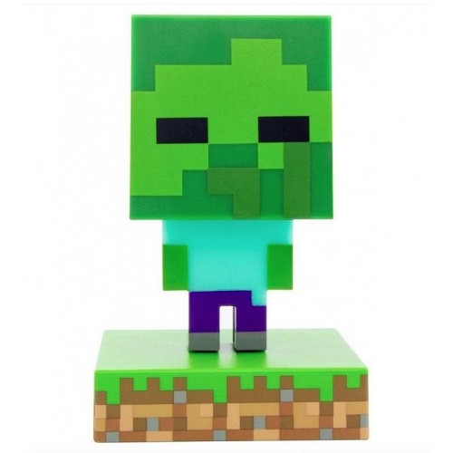 Lampička Minecraft - Zombie