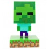 Lampička Minecraft - Zombie