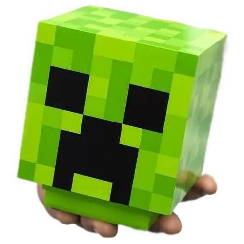 Lampa Minecraft - Creeper