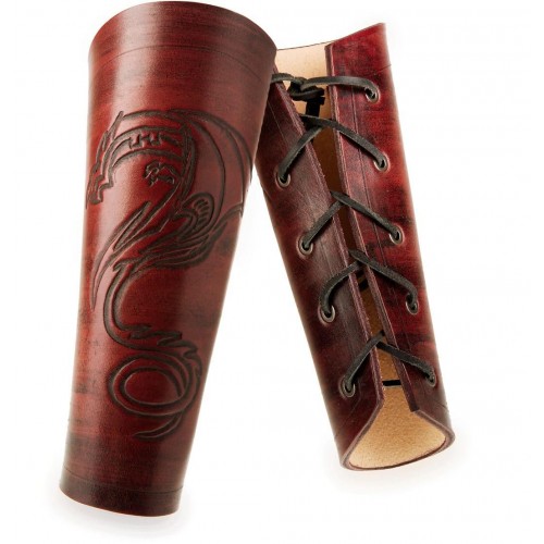 Kožený nátepník Dragon