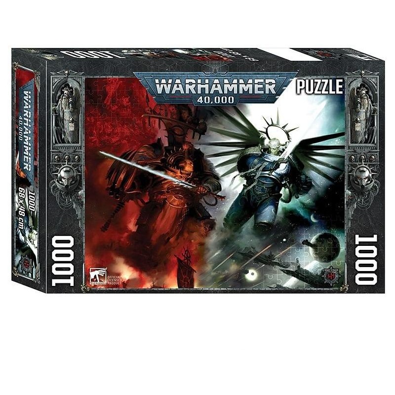 Puzzle Warhammer Guilliman vs Abaddon, 1000 dílků