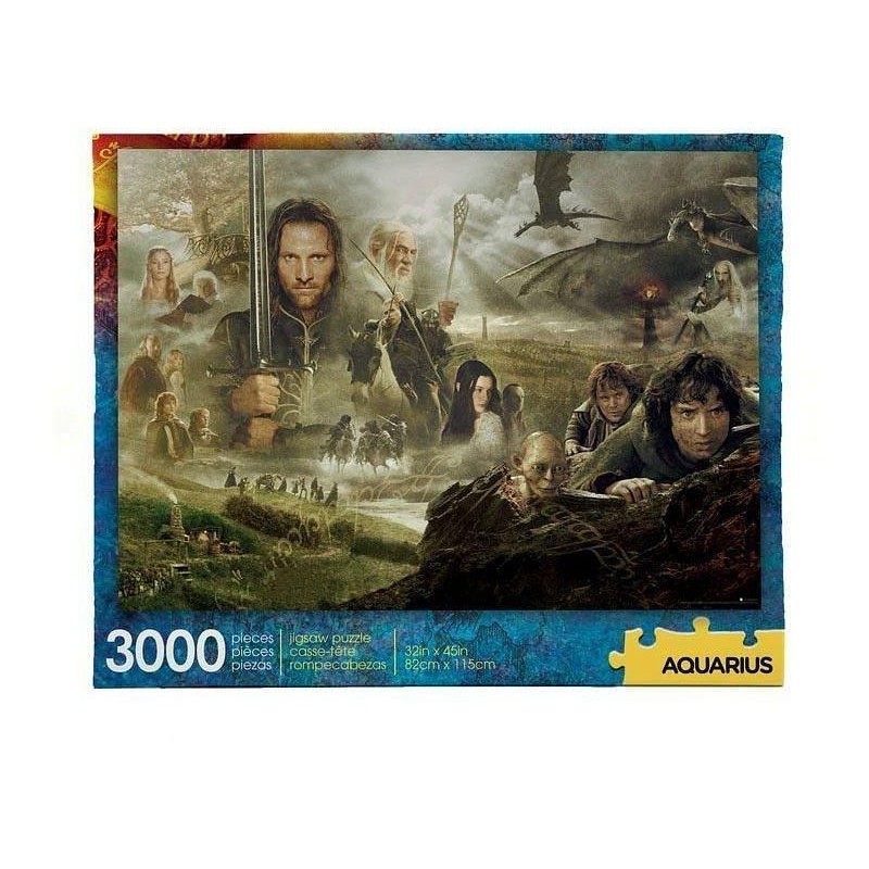 Puzzle Pán prstenů - Saga, 3000 dílků