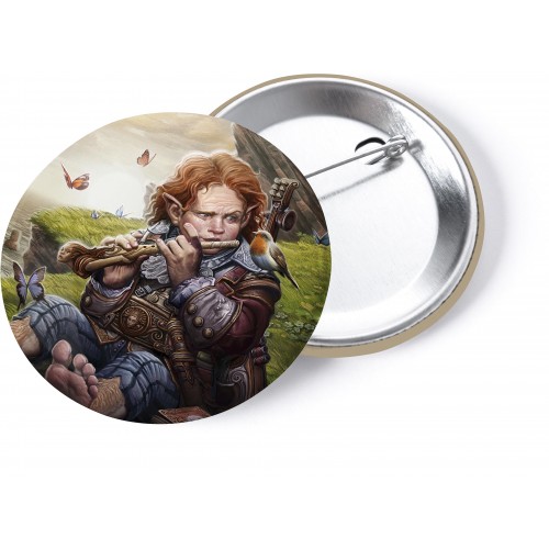 Placka Jeskyně a draci - Půlčík bard