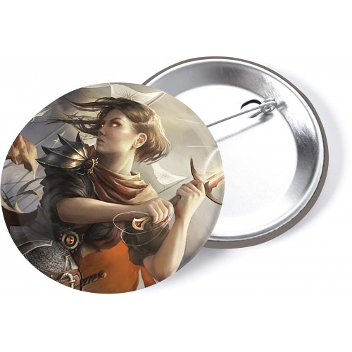 Placka Jeskyně a draci - Bojovnice