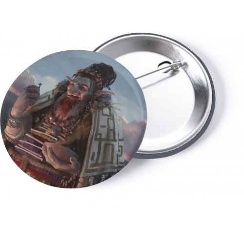 Placka Jeskyně a draci - Gnóm bylinkář