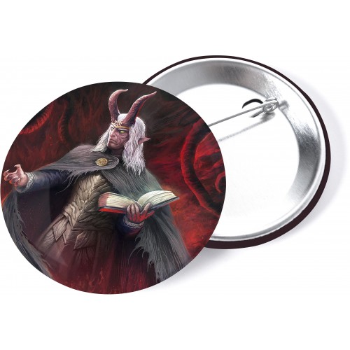 Placka Jeskyně a draci - Tiefling černokněžník