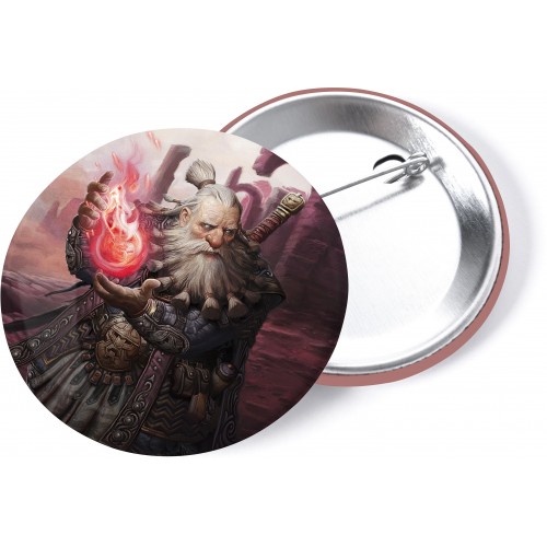 Placka Jeskyně a draci - Trpaslík čaroděj