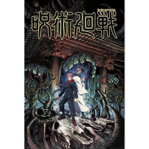 Plakát Jujutsu Kaisen - Itadori & Sukuna