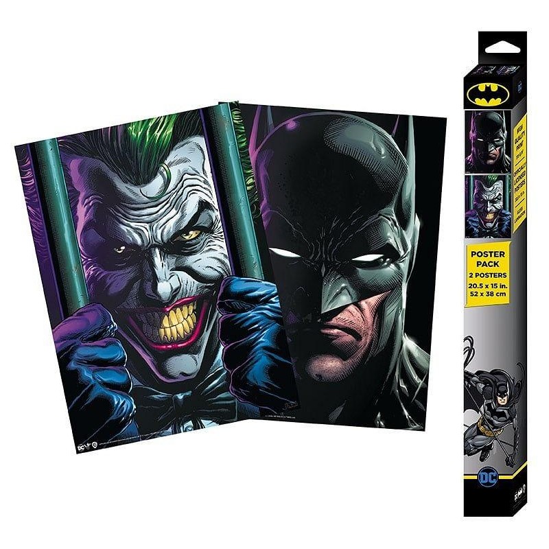 Sada plakátů DC Comics - Batman and Joker