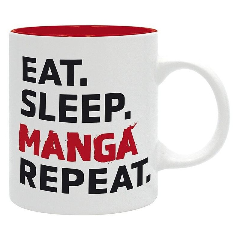 Hrnek Manga - Eat, sleep, manga, repeat