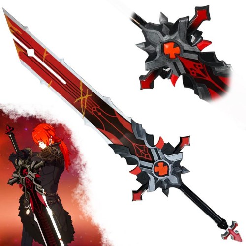 AF Velký dřevěný meč Diluca "WOLF'S GRAVESTONE" - Genshin Impact
