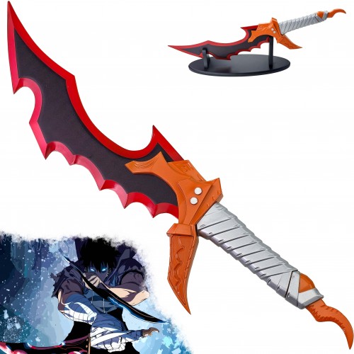 AF Ocelová dýka Sung Jin-Woo "KNIGHT KILLER" - Solo Leveling