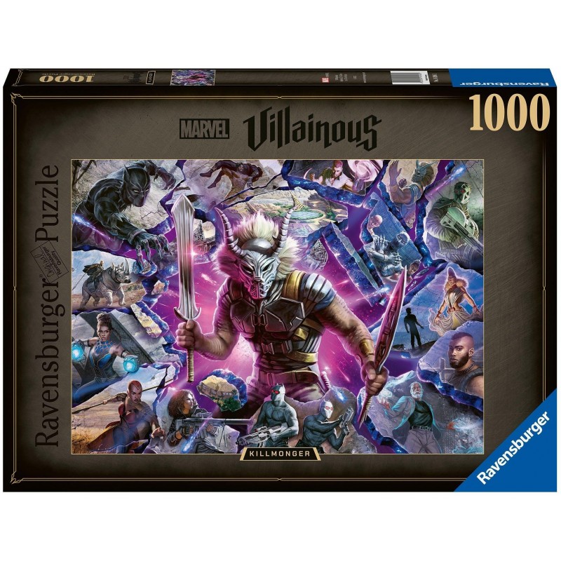 Puzzle Marvel Villainous: Killmonger, 1000 dílků