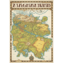 Mapa Magnamundu na plátně