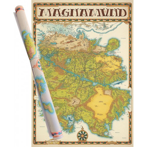 Mapa Magnamundu - plakát