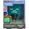 Lampička Minecraft - Drowned Zombie