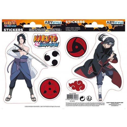 Samolepky Naruto Shippuden - Sasuke & Itachi