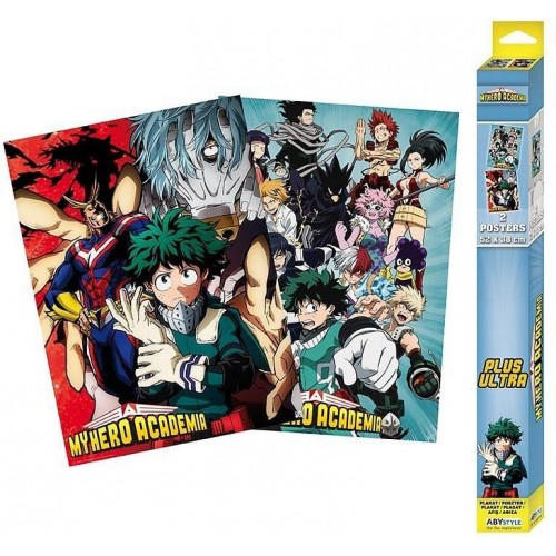 Sada plakátů My Hero Academia - Artworks