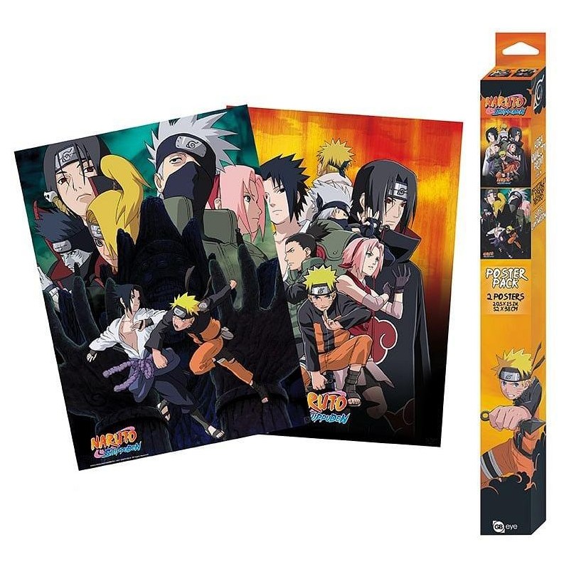 Sada plakátů Naruto Shippuden - Ninjas