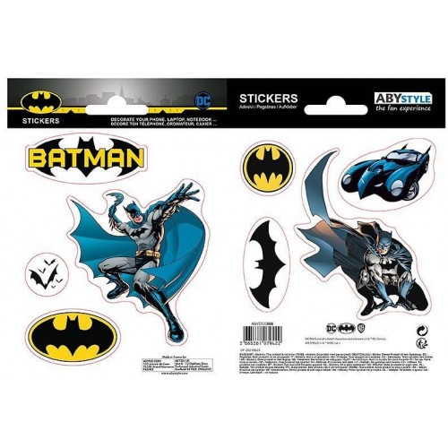 Samolepky Batman & Batmobil
