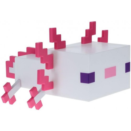 Lampička Minecraft - Axolotl
