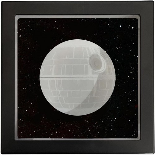 Lampička Star Wars - Obraz Hvězdy smrti