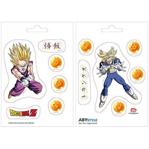 Samolepky Dragon Ball - Gohan & Trunks
